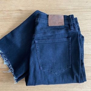 J Crew Billie Demi Boot in charcoal